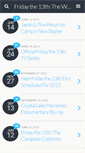 Mobile Screenshot of fridaythe13thfilms.com